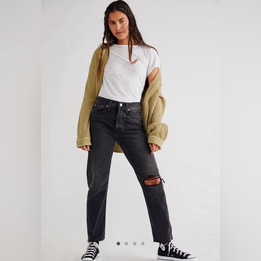 Levi’s x Free People Wedgie Straight Jeans